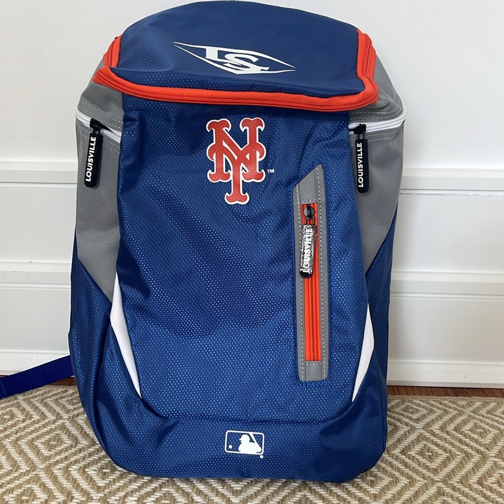 NY Mets Louisville Slugger stick backpack official MLB NWT